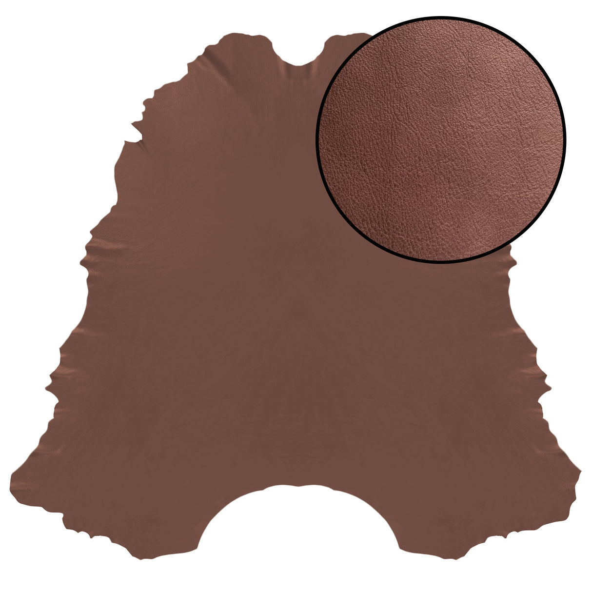 Automotive Hide Brownish Red GL1038 For King Ranch Chestnut Vintage Leather (3 hides pack x 55 sqft hides x $6.05/sqft)